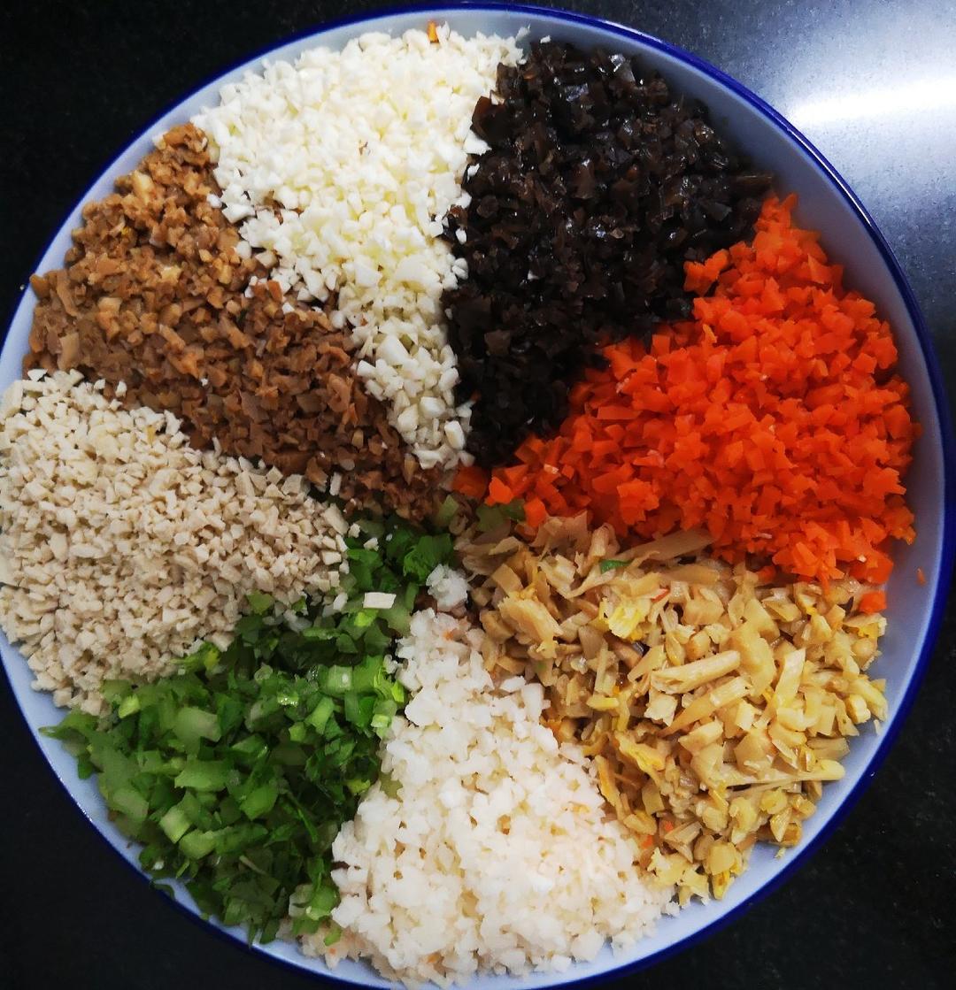 净素八珍饺子馅 （素食）