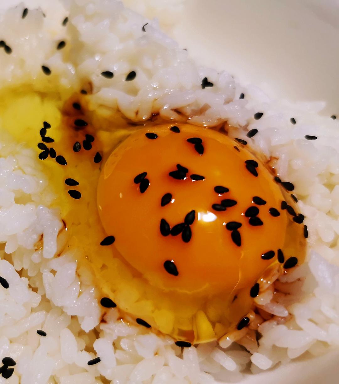 美味又健康的日式生鸡蛋拌饭（小美版）