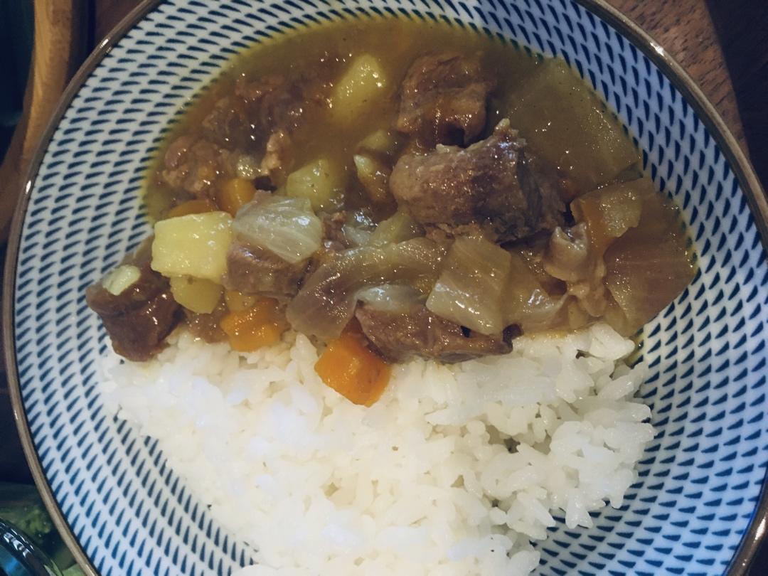 速成版咖喱土豆炖牛腩