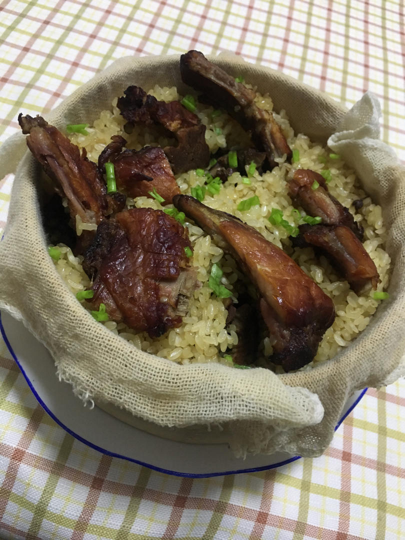 糯米蒸腊排骨