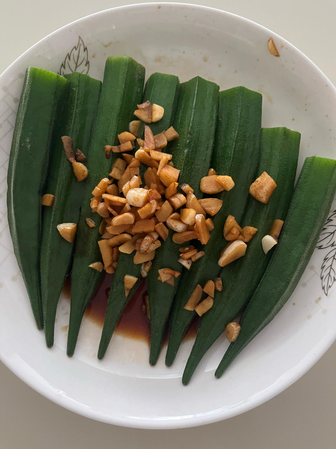 蒜蓉秋葵