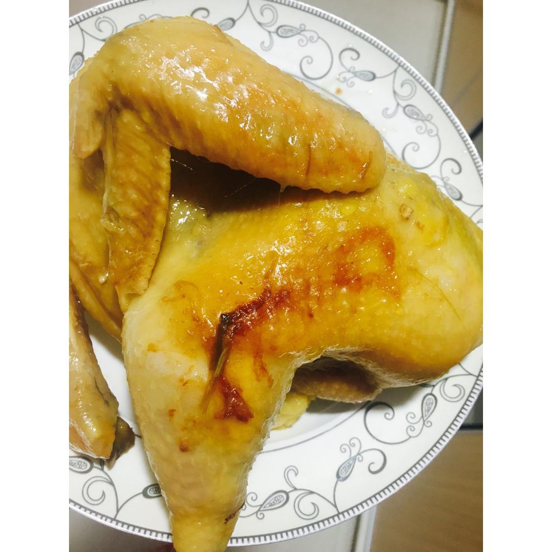 电饭锅盐焗鸡（简易版）