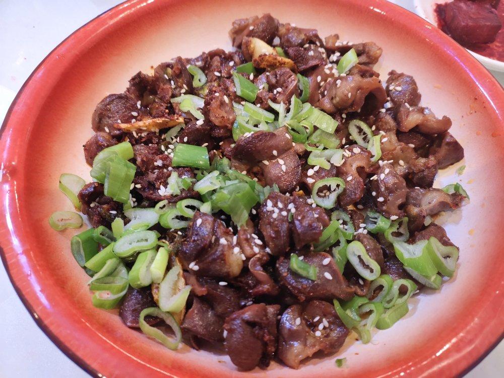烧烤鸡胗