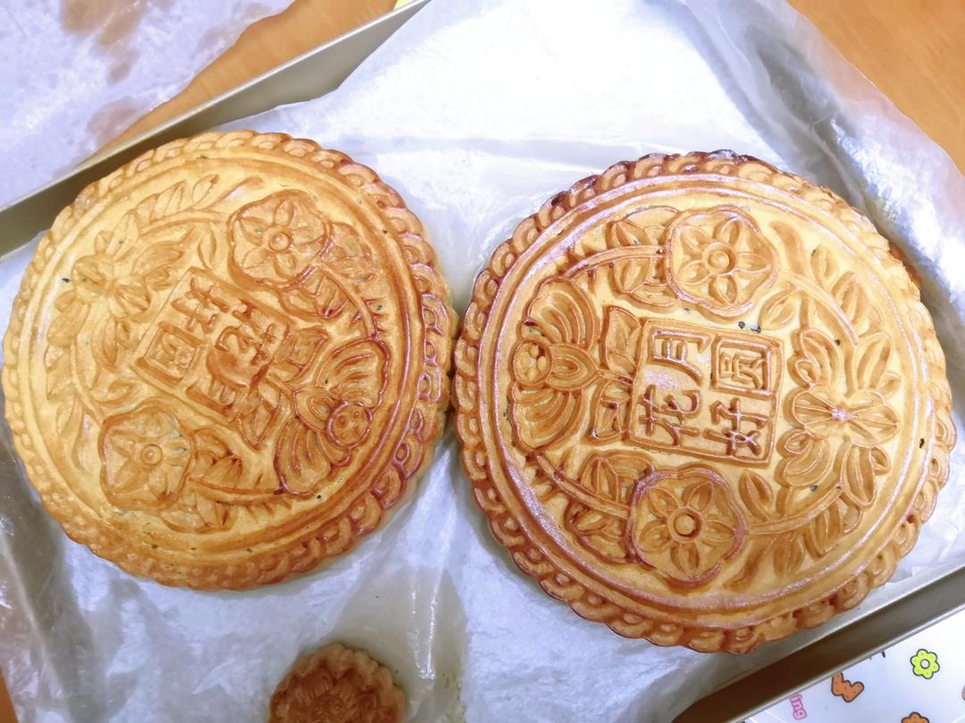 2斤大月饼五仁金腿馅