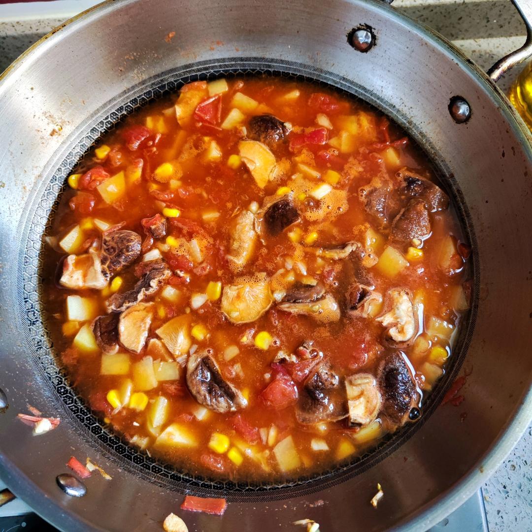 超级简单的西红柿烩饭