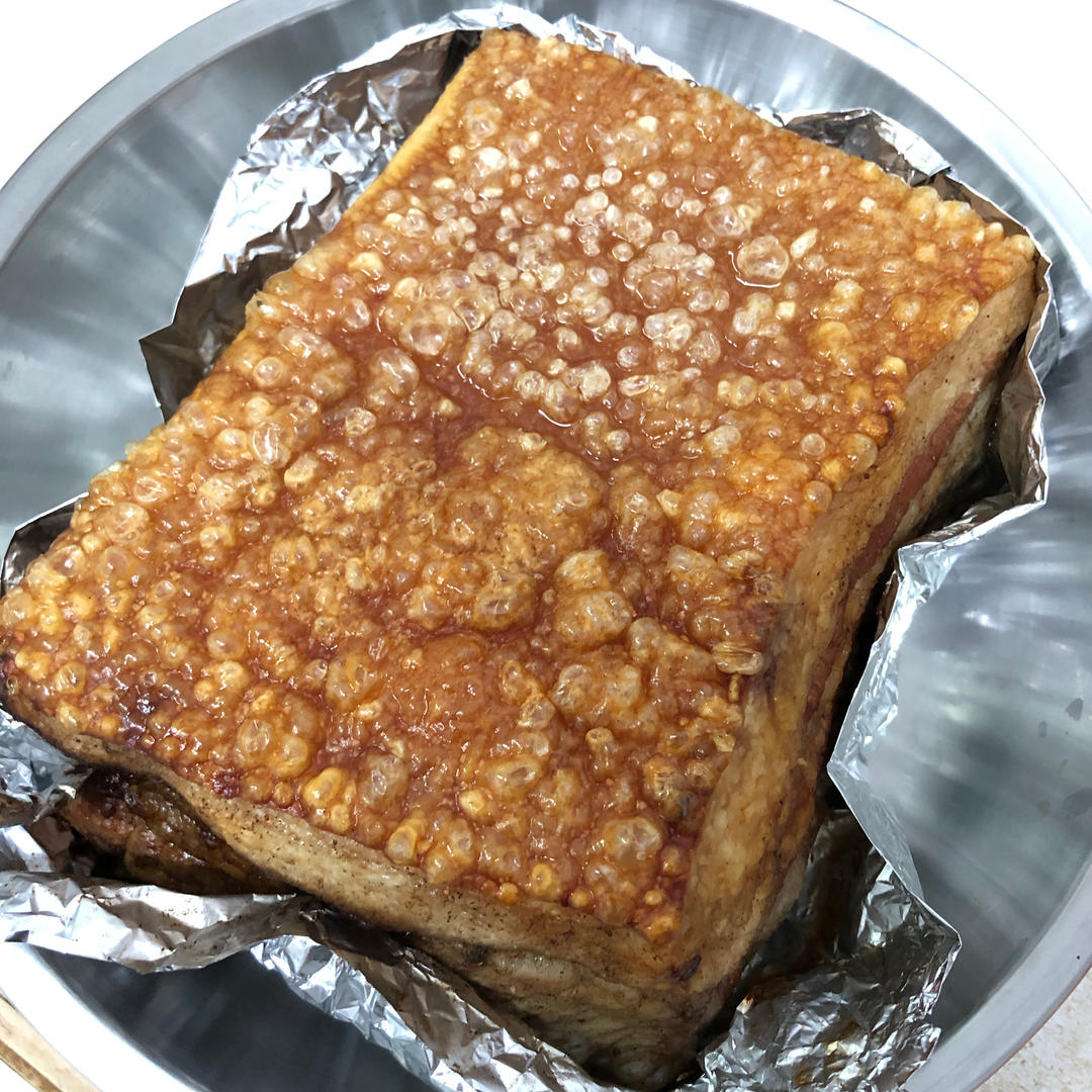 一次就成功的脆皮烧肉