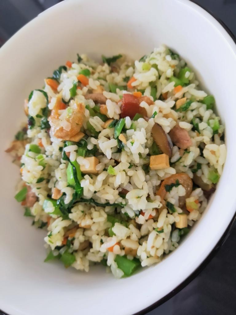 低油温州芥菜饭