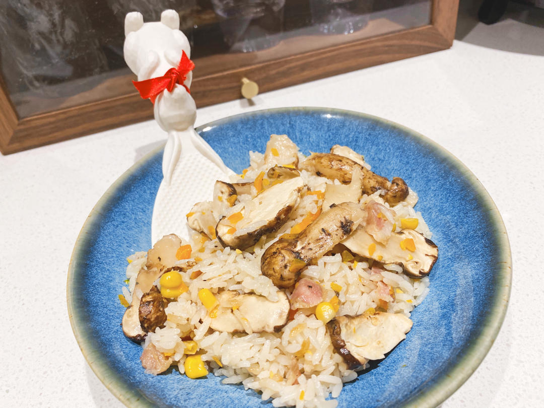 【电饭煲松茸焖饭】