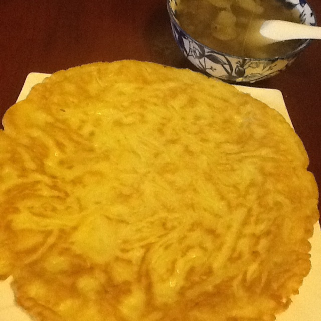 鸡蛋土豆丝饼