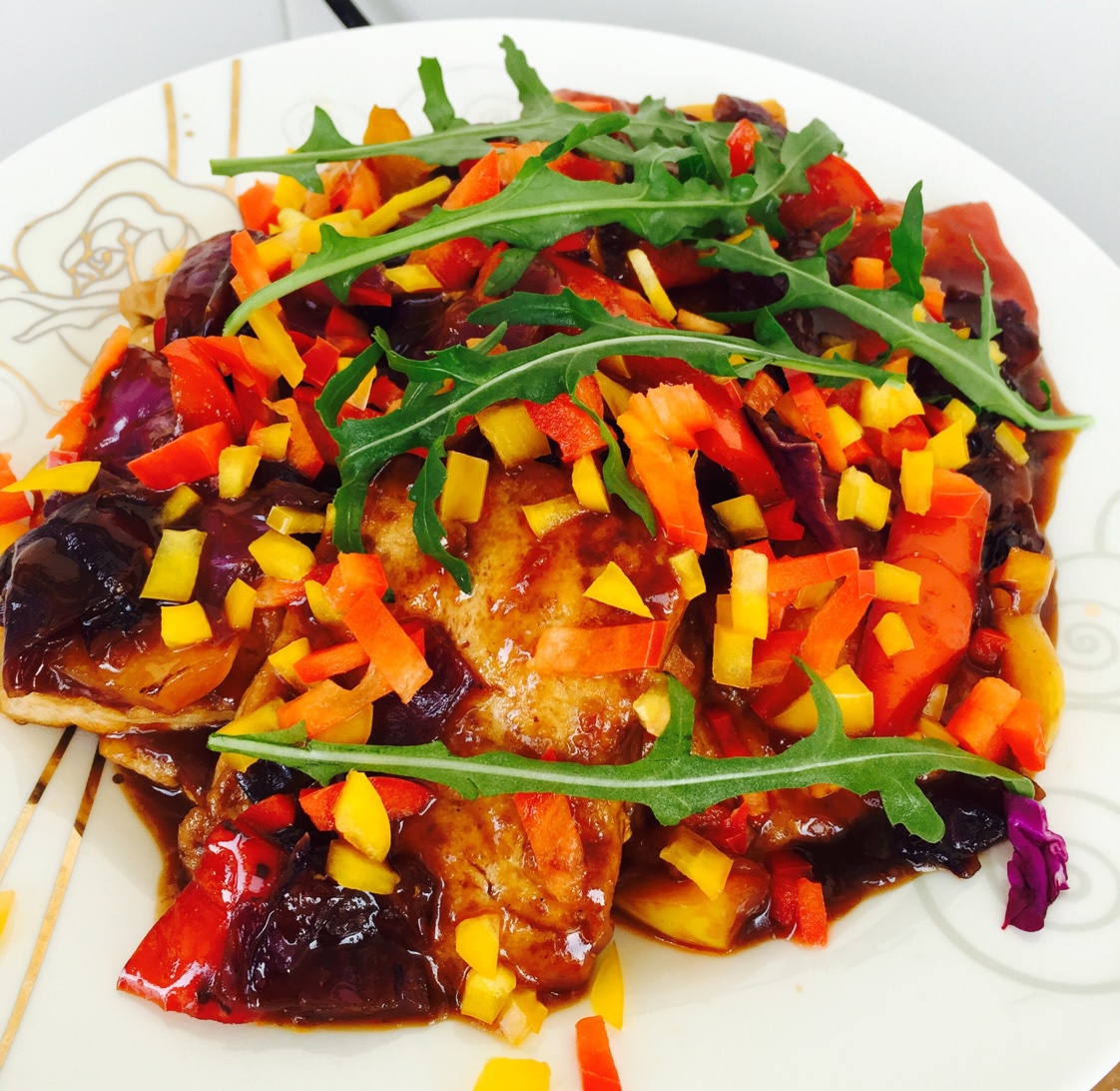 家常豆腐(彩椒版)