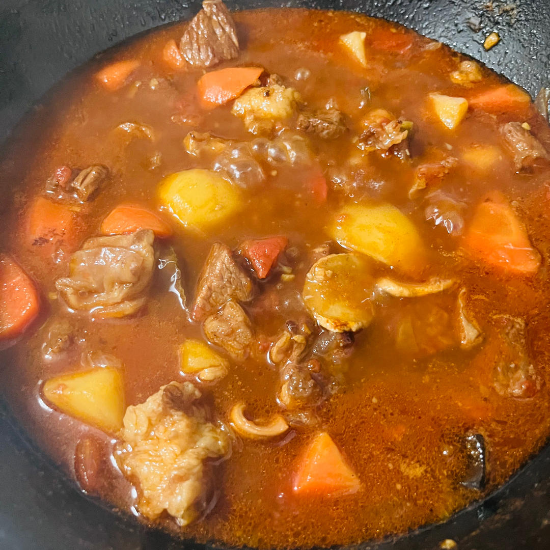 番茄土豆炖牛腩