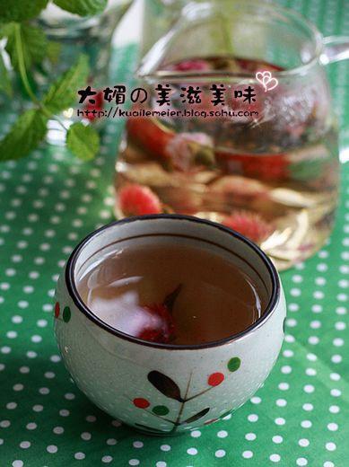 红巧梅玫瑰花茶的做法