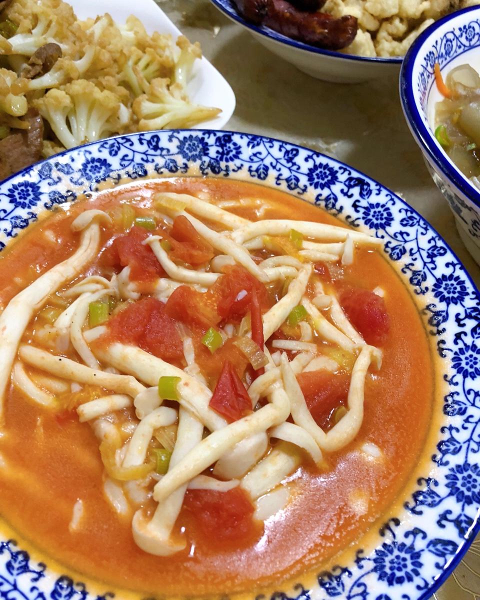 番茄海鲜菇🍅