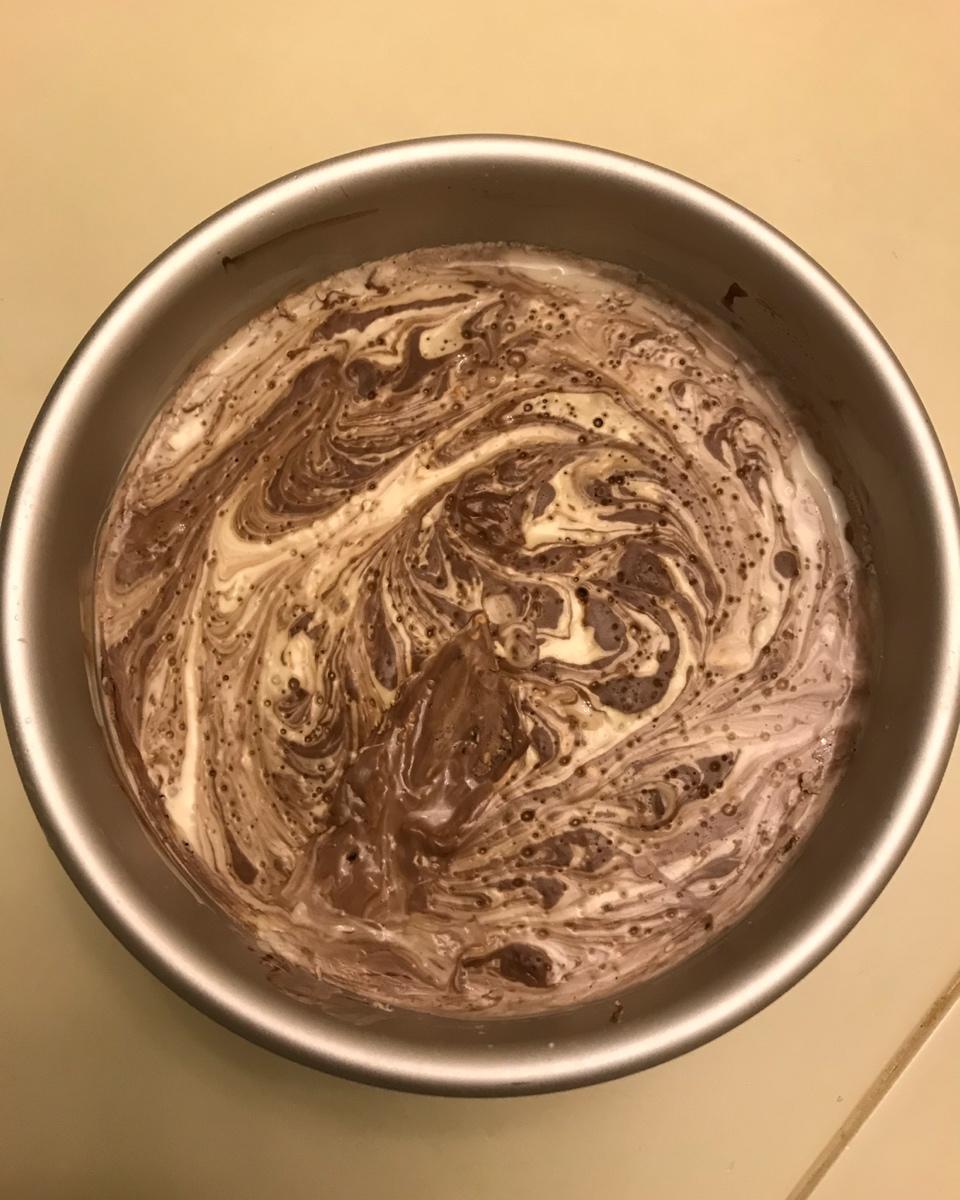 低碳水咖啡巧克力奶油蛋糕