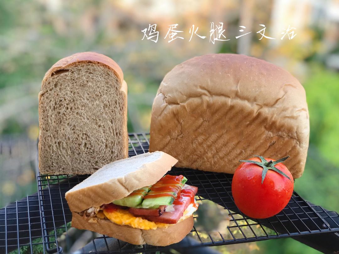 纯奶手撕吐司的做法 步骤1