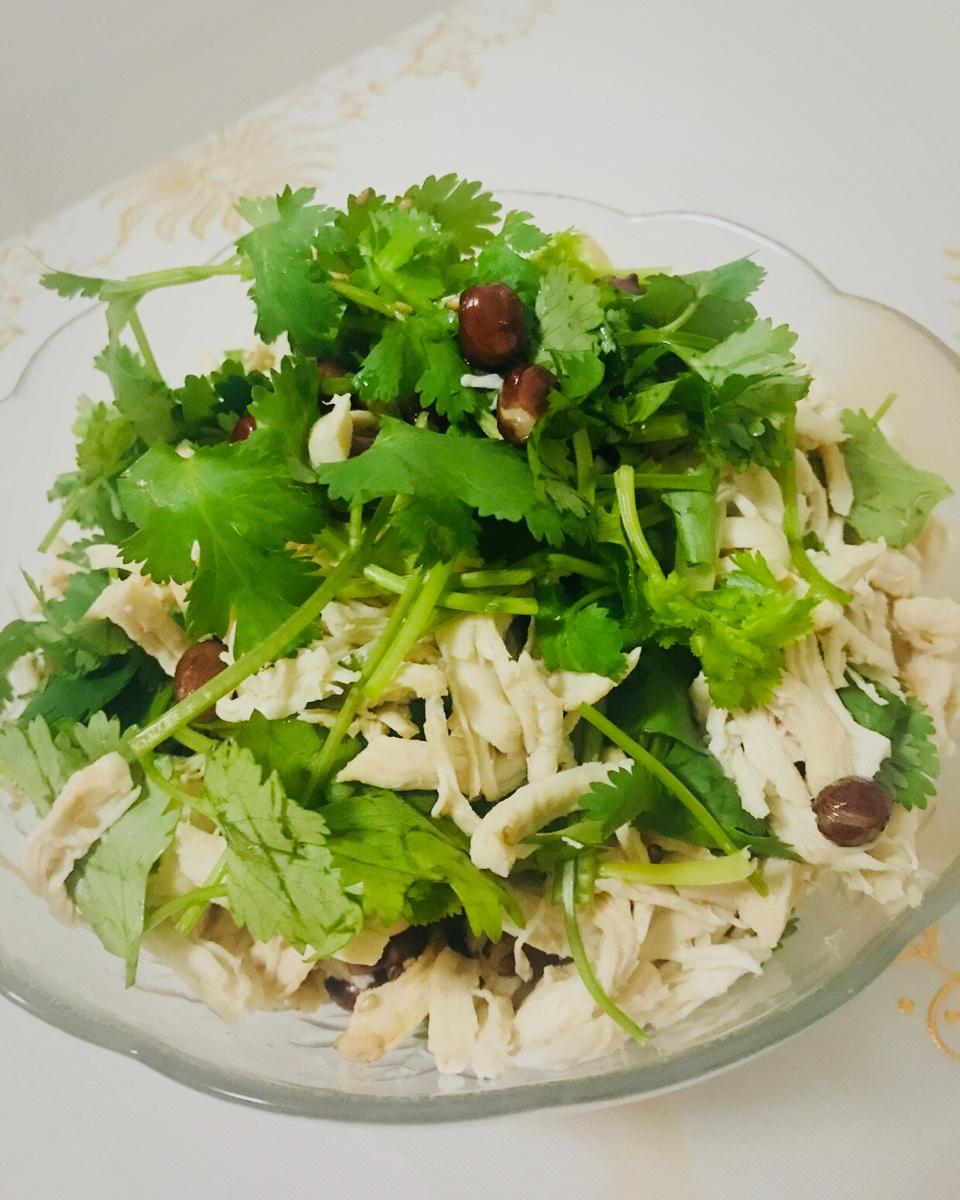 减脂健身｜凉拌手撕鸡丝（香辣&麻油版）