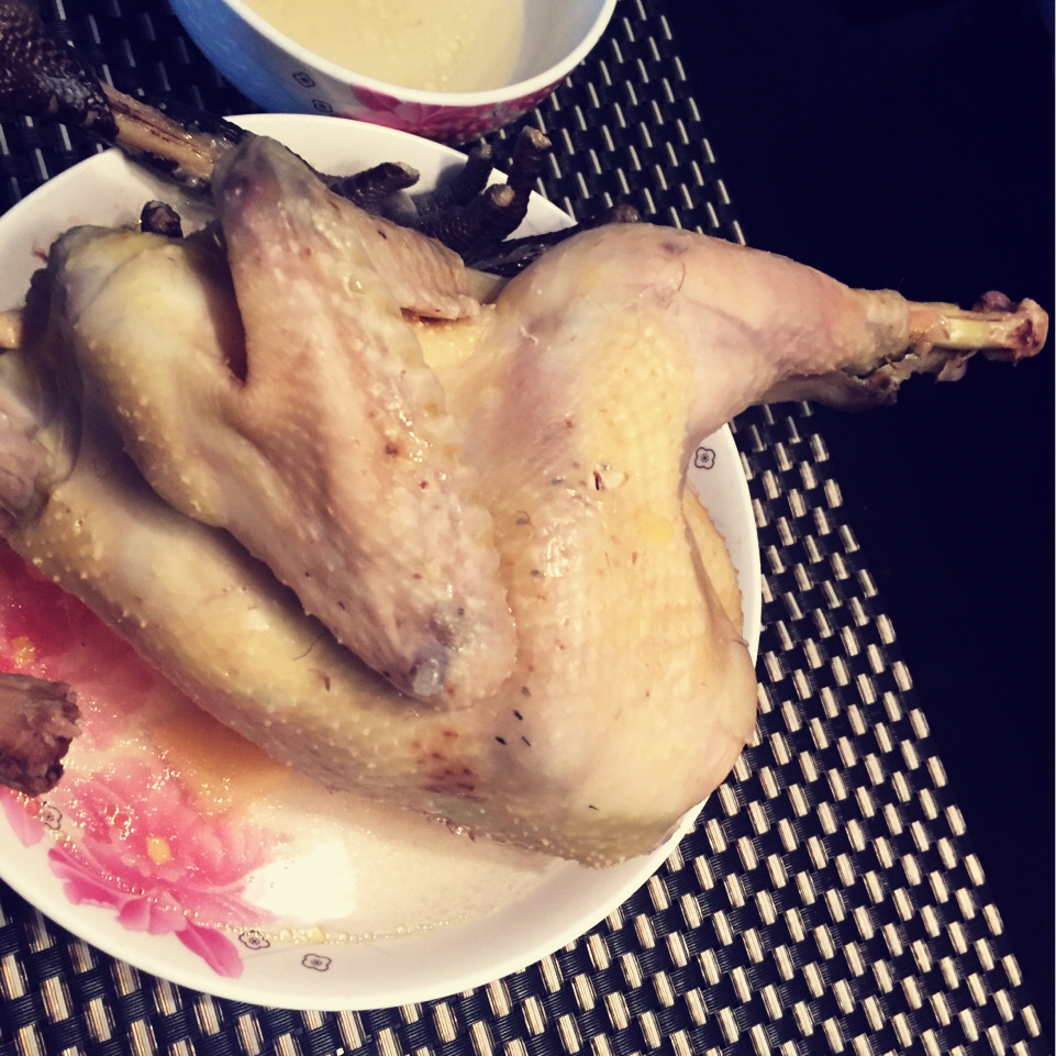 超级简单的古法家庭盐蒸鸡