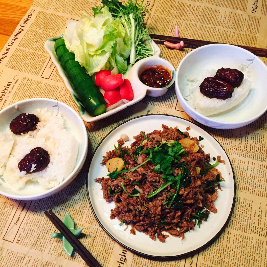 孜然羊肉片