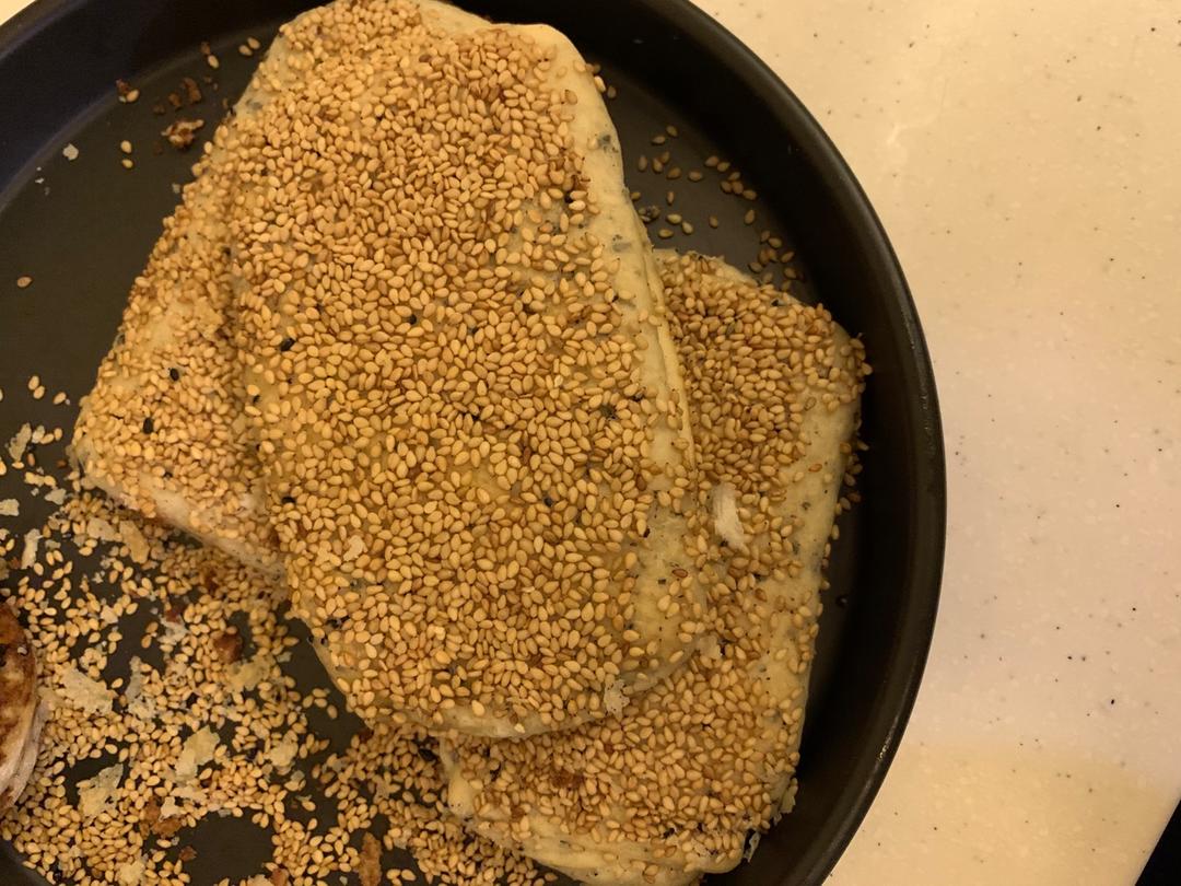 葱香油酥烧饼