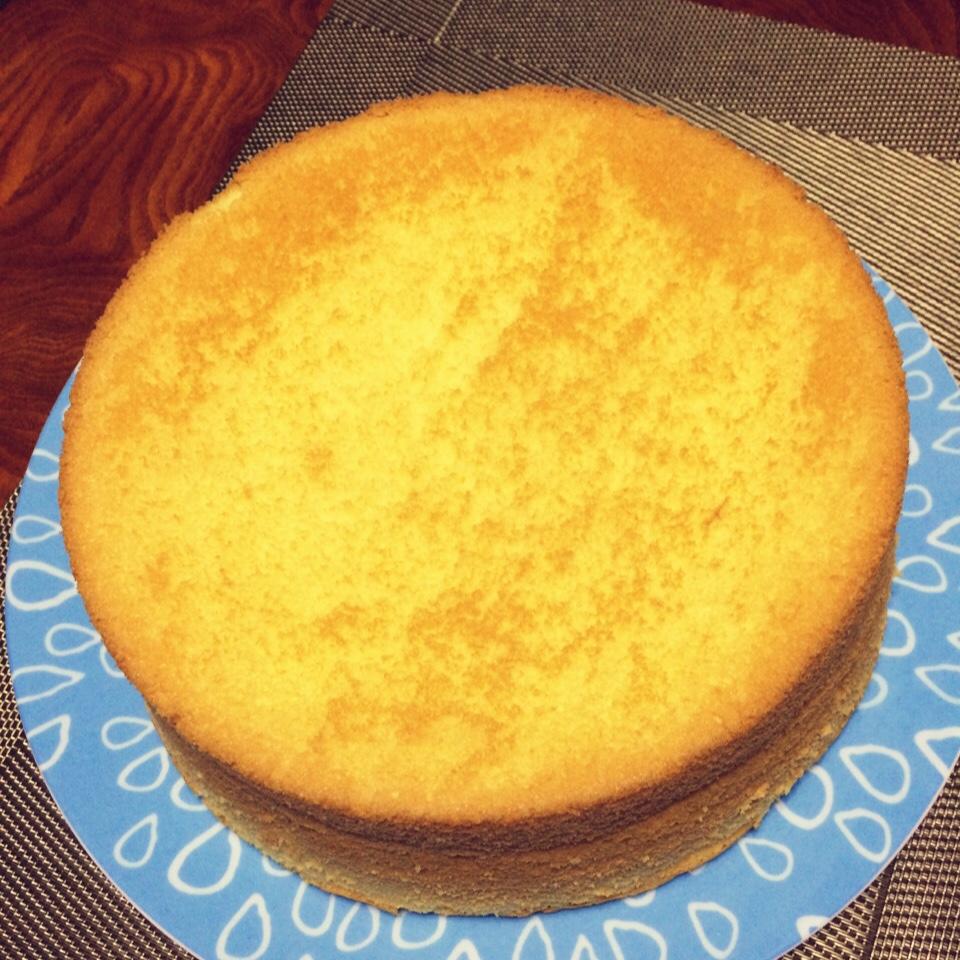 经典戚风——拜拜蛋糕（中空、圆模均可）