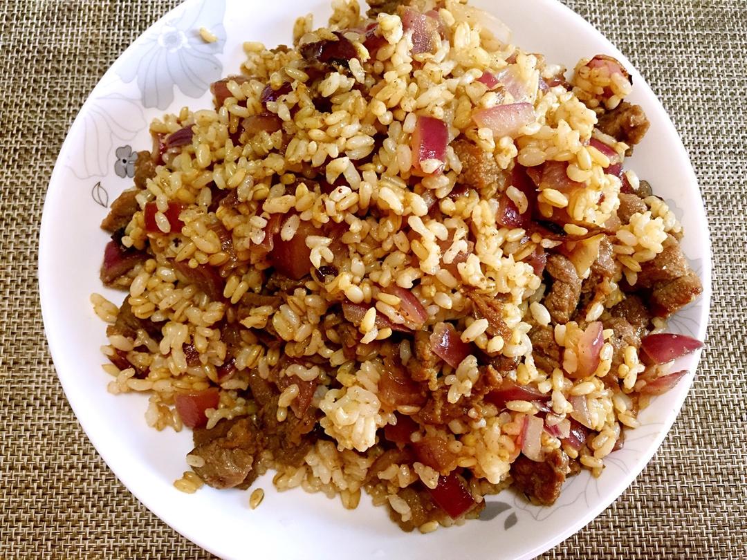 孜然牛肉炒饭