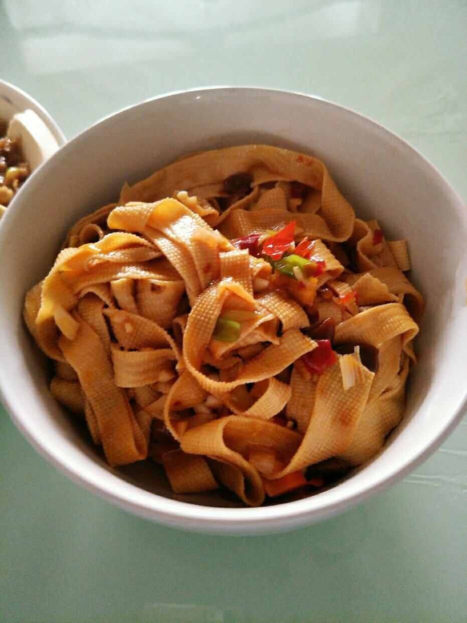 油淋干豆腐