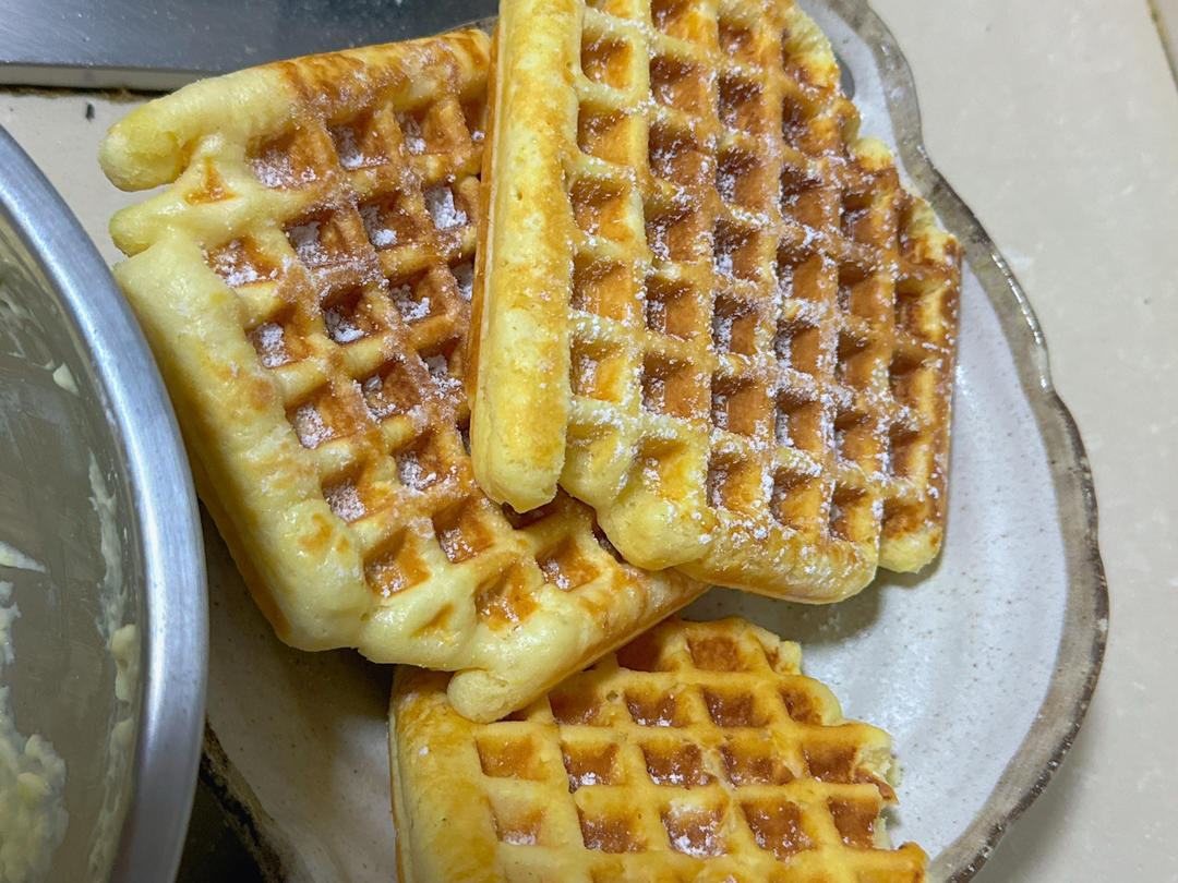 不用预拌粉的华夫饼（如何自制预拌粉）