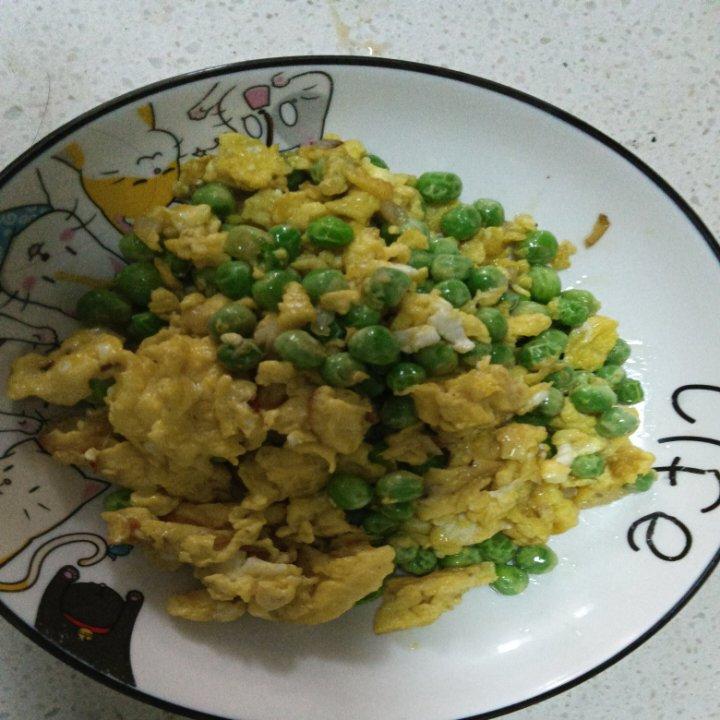 豌豆滑蛋