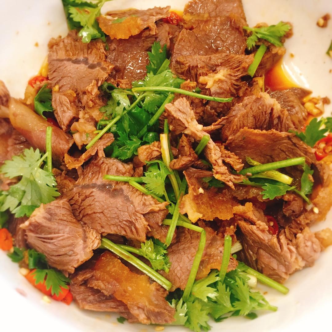 欣欣张-做的凉拌牛肉