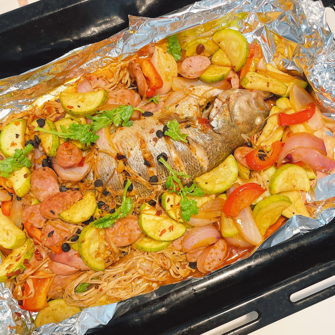 豆豉烤鱼【4月北鼎烤箱食谱】