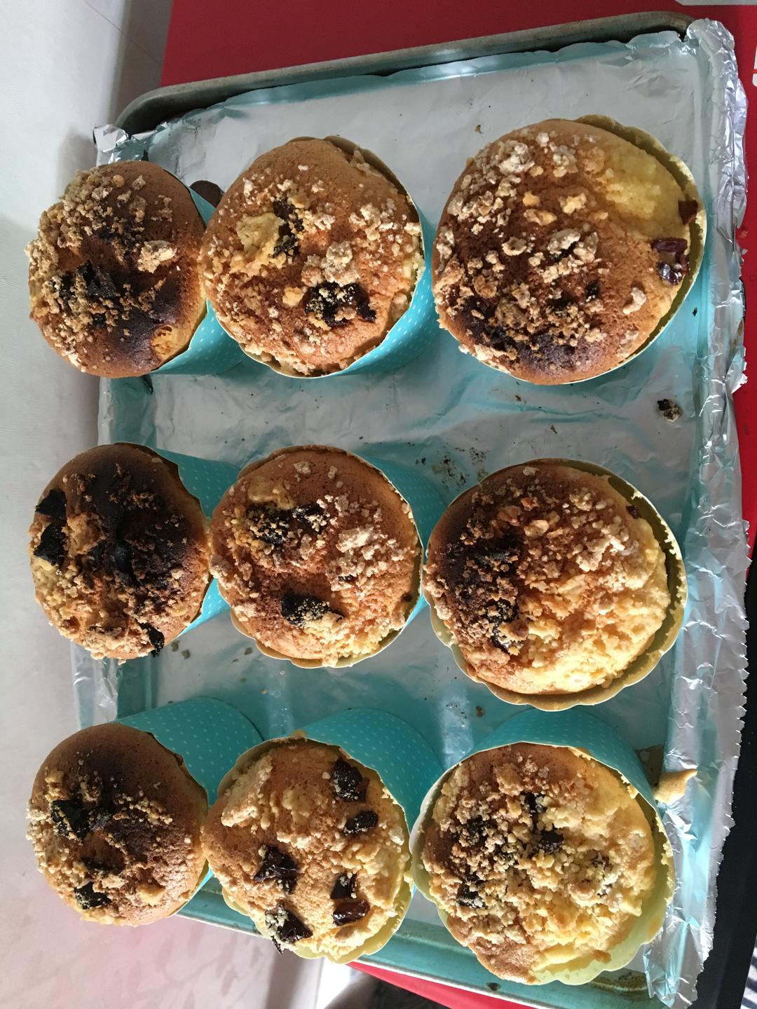 纸杯蛋糕 8寸戚风蛋糕的量