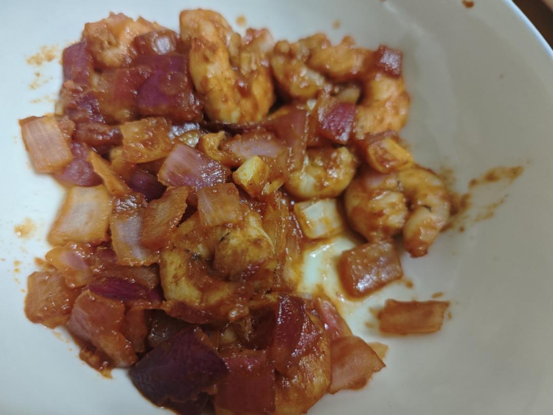 茄汁大虾仁🍤