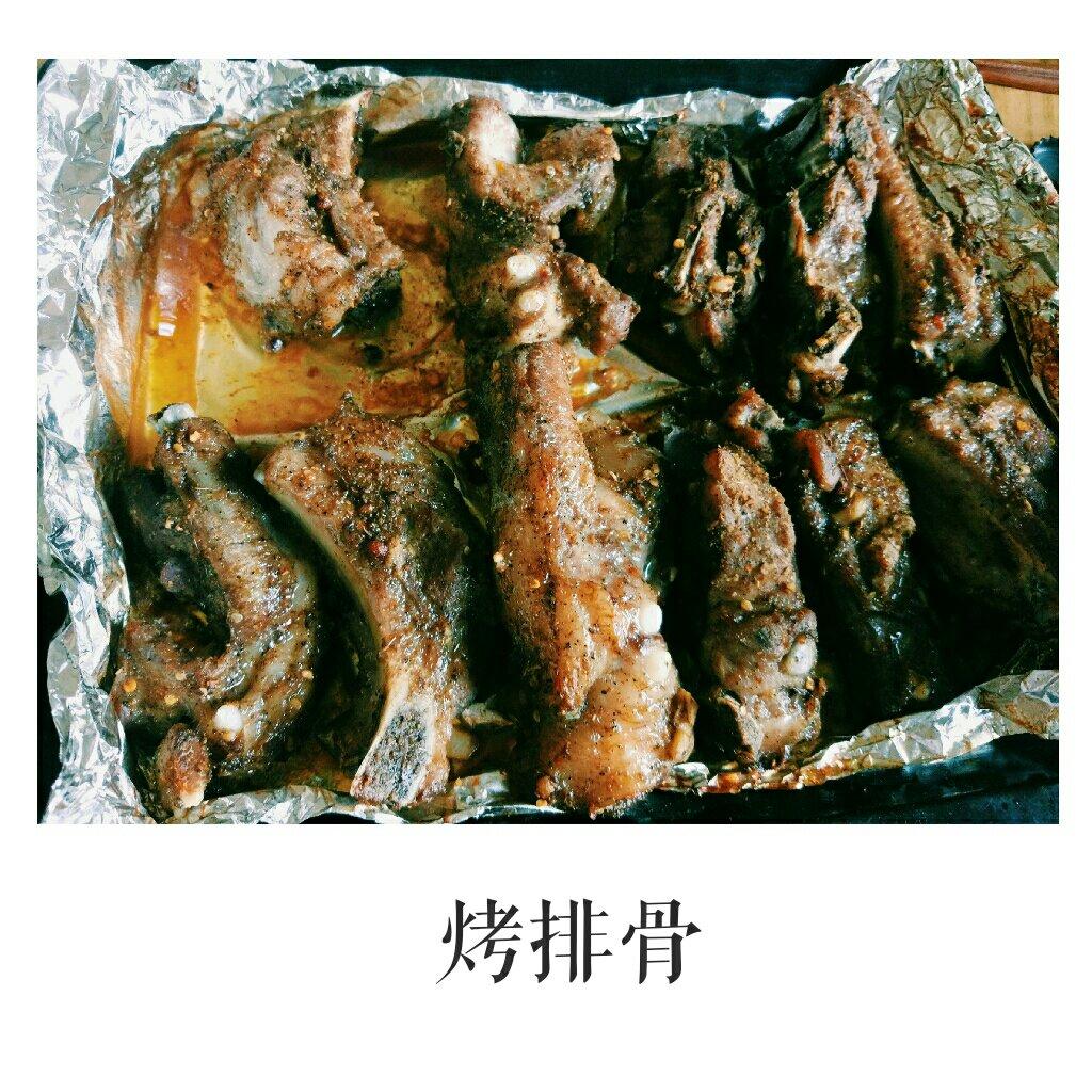 锡纸烤排骨