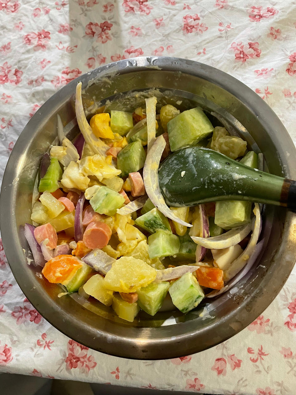 🔥爆好吃的鸡蛋土豆泥沙拉