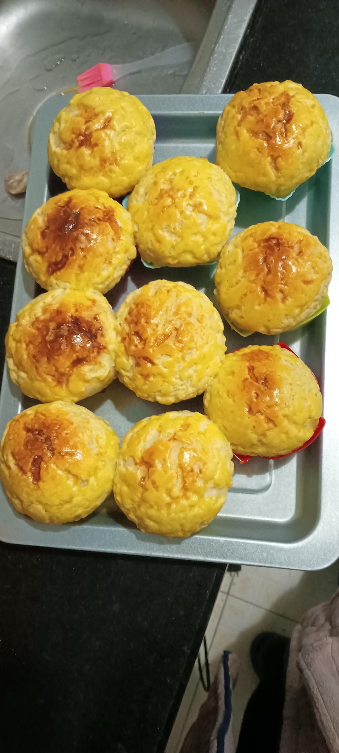 迷你菠萝包