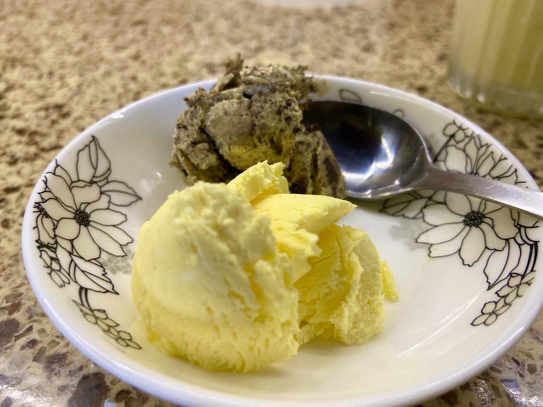 消耗淡奶油自制冰淇淋