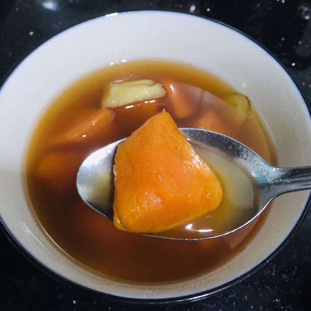 红糖老姜番薯糖水