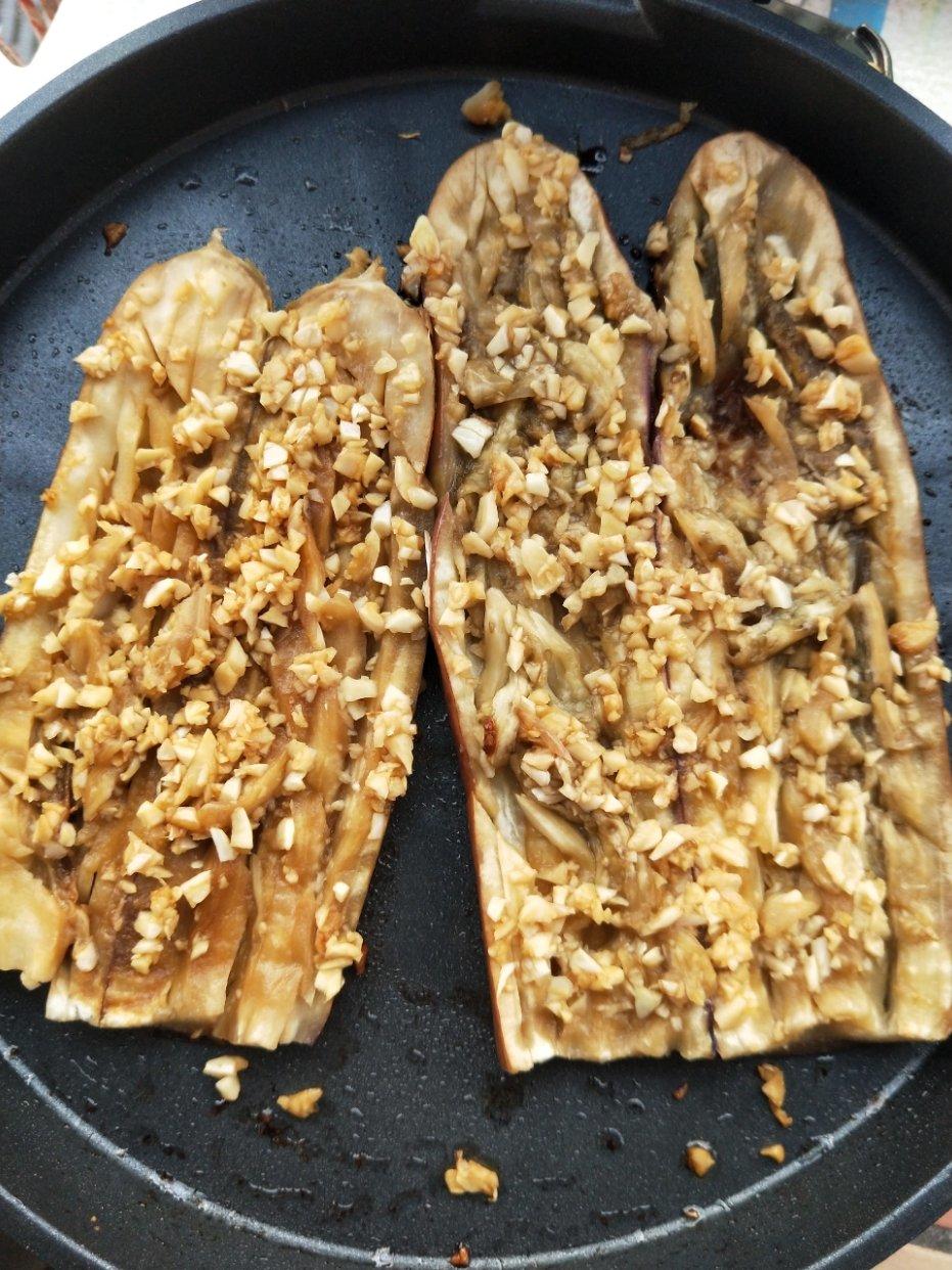电饼铛烤茄子