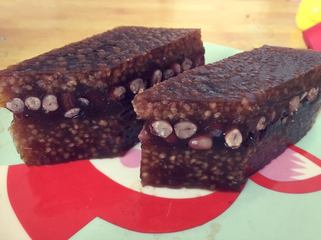 红豆小米杂粮糕