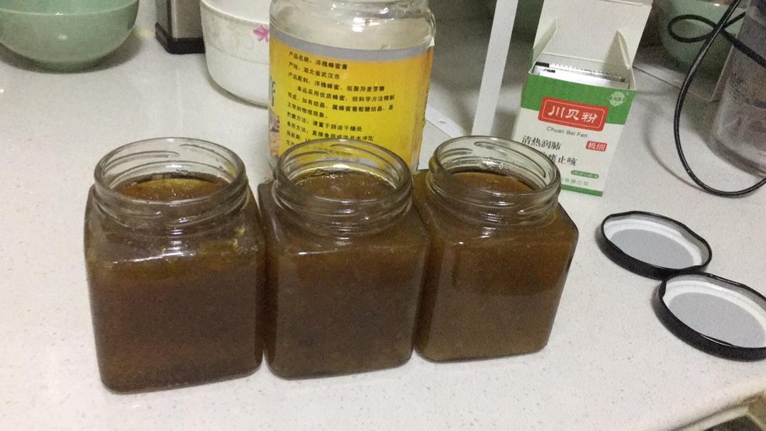 滋阴润肺的古法川贝秋梨膏