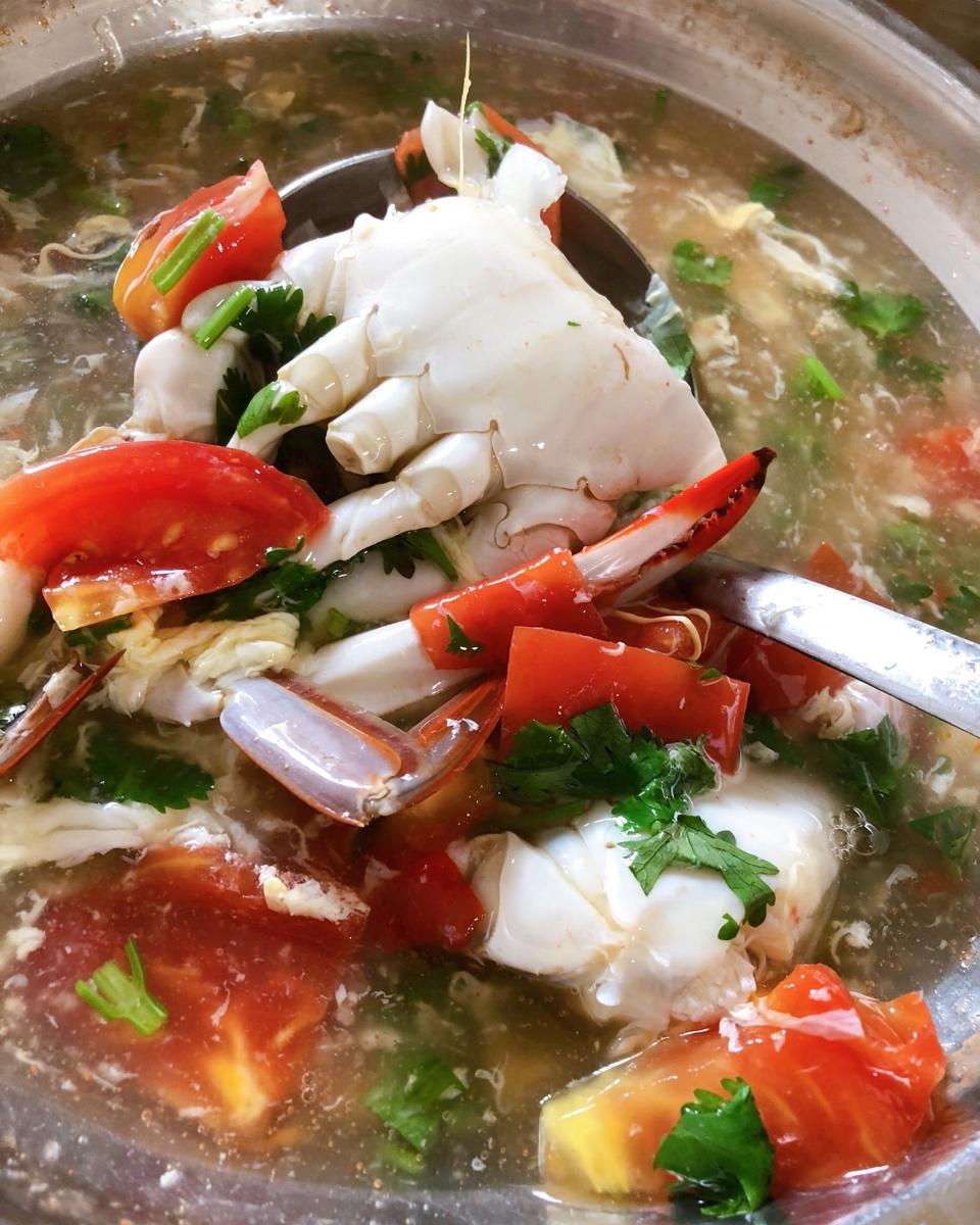 清蒸螃蟹（梭子蟹）