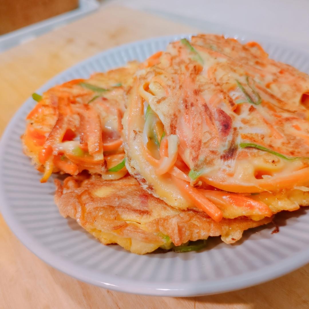 香煎胡萝卜饼