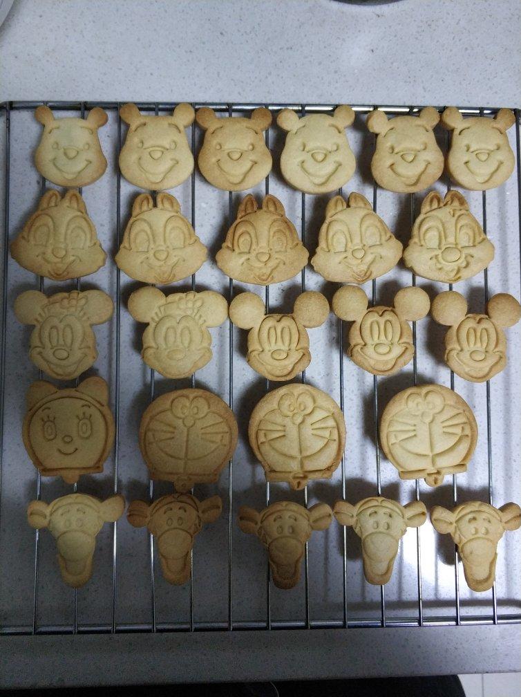 如何做出图案清晰的——卡通小饼干