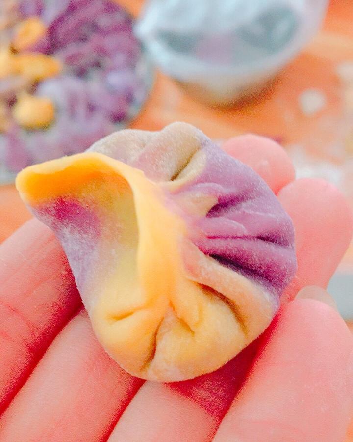 五彩饺子