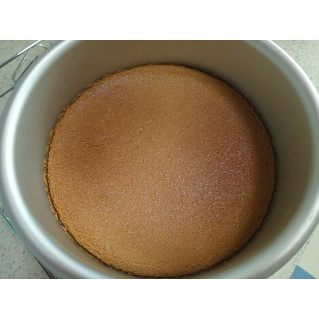 6寸原味戚风蛋糕
