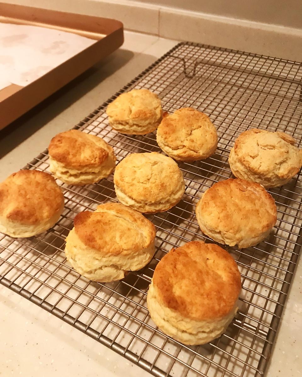 极简奶油松饼/Cream Biscuits（scones）