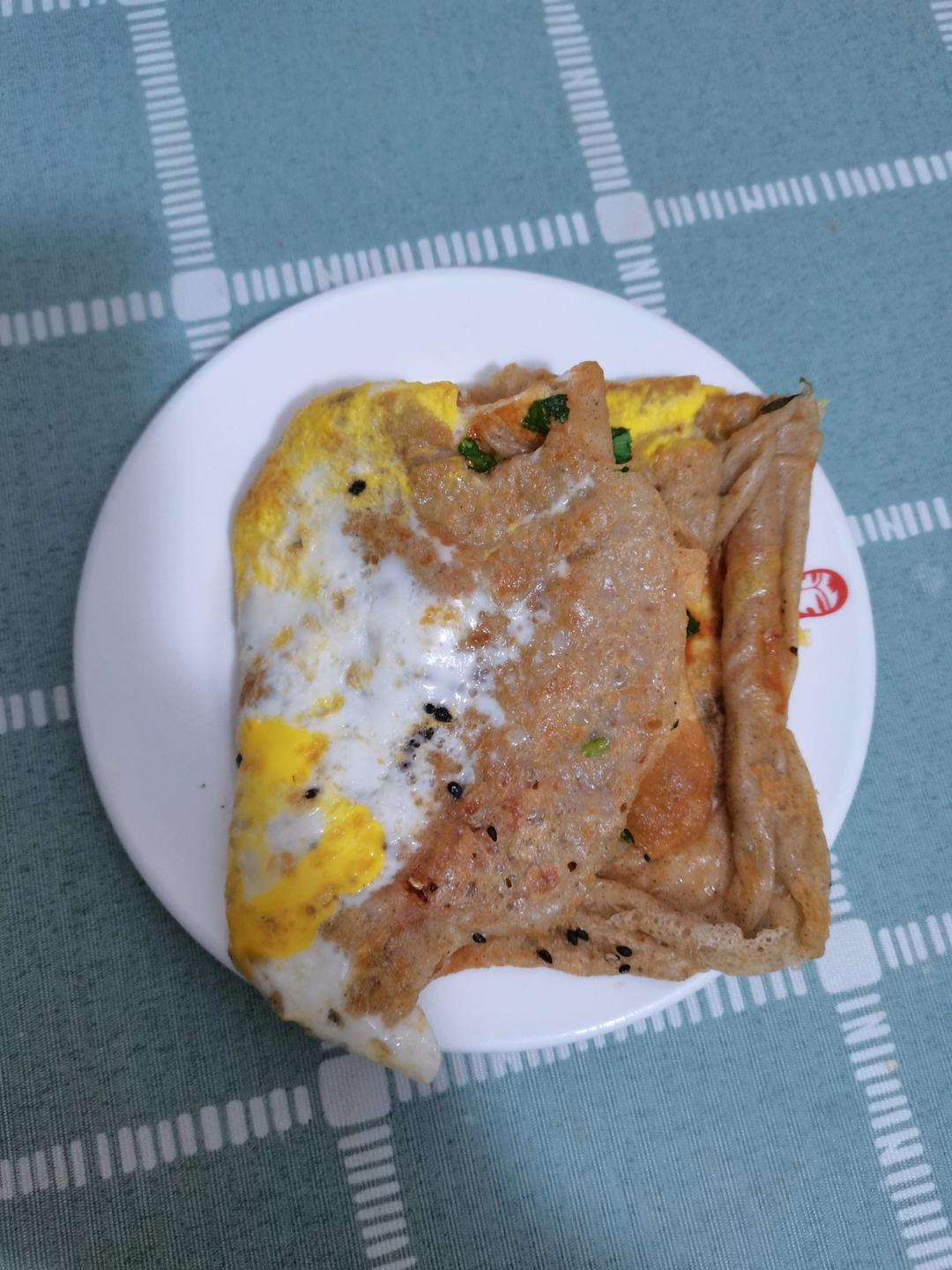 天津卫的早餐～煎饼果子