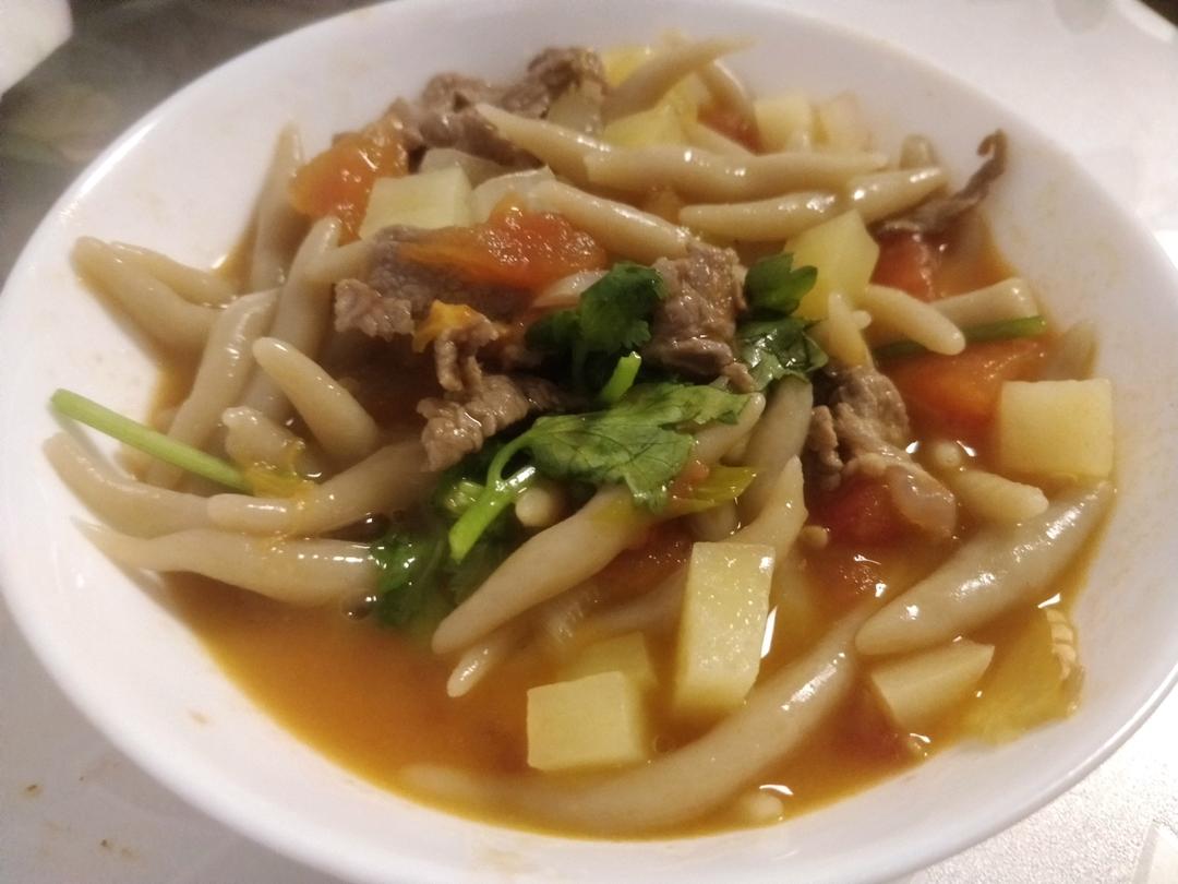 可以跟西贝媲美的莜面鱼鱼（小朋友超爱吃）