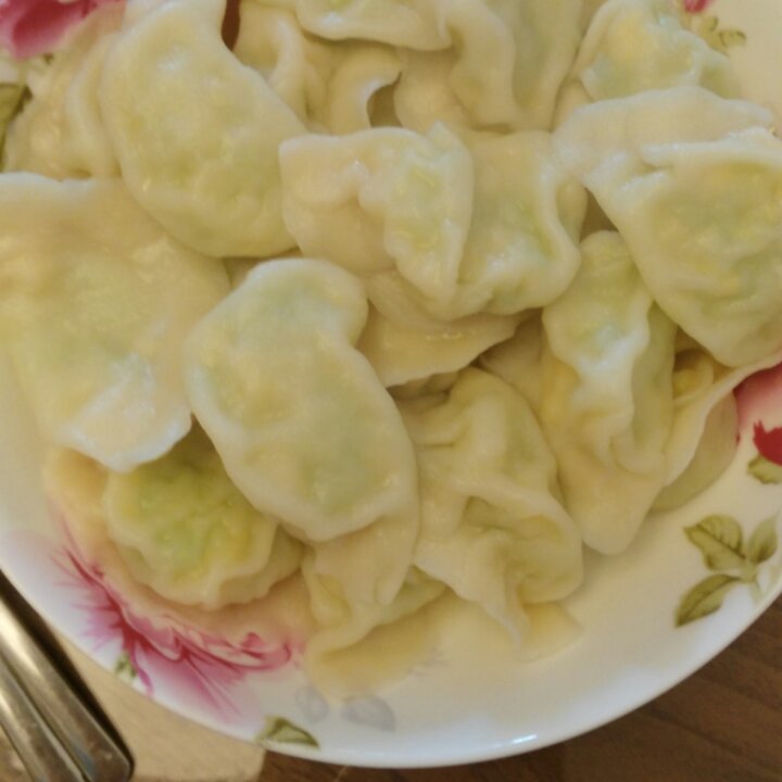 西葫芦鸡蛋虾皮饺子