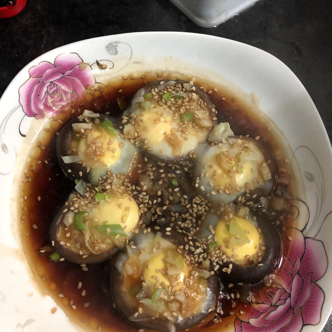 香菇蒸鹌鹑蛋